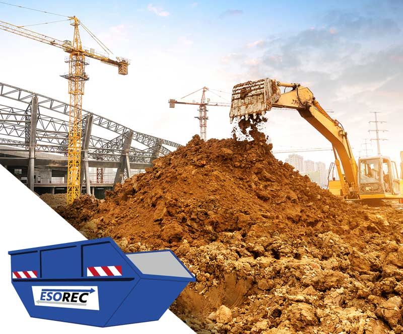 Erde – Bodenaushub | Containerdienst ESOREC