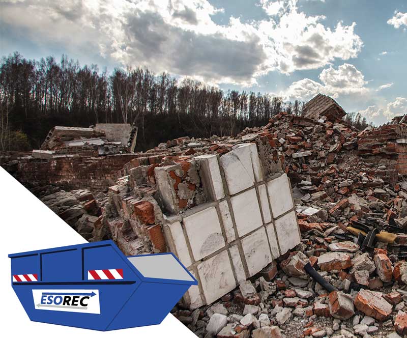 Bauschutt | Containerdienst ESOREC Bauschutt | Containerdienst ESOREC