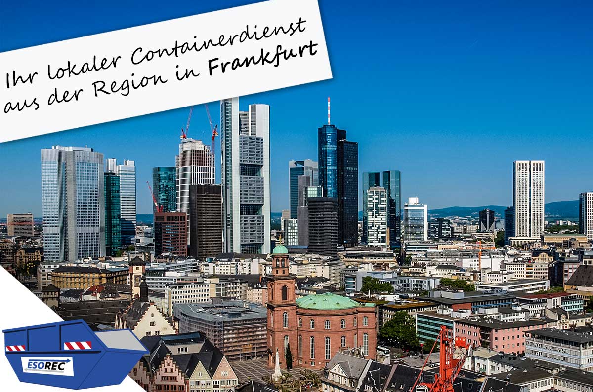 ESOREC Containerdienst aus der Region in Frankfurt