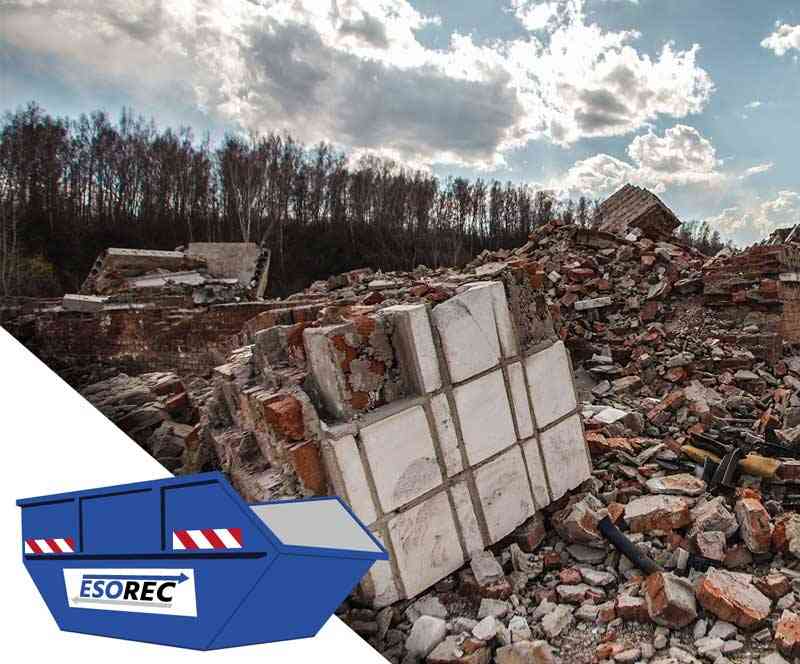 ESOREC Container für Bauschutt