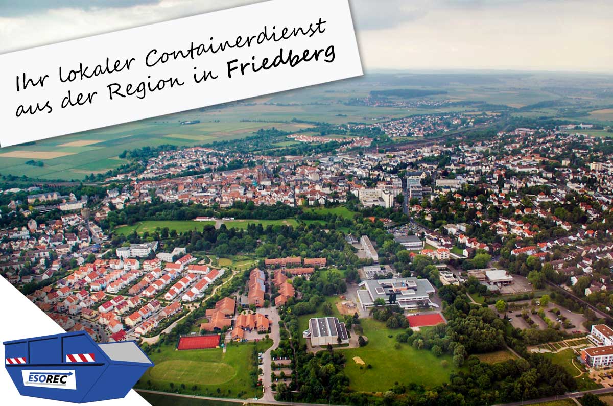 ESOREC Containerdienst aus der Region in Friedberg ESOREC Containerdienst aus der Region in Friedberg