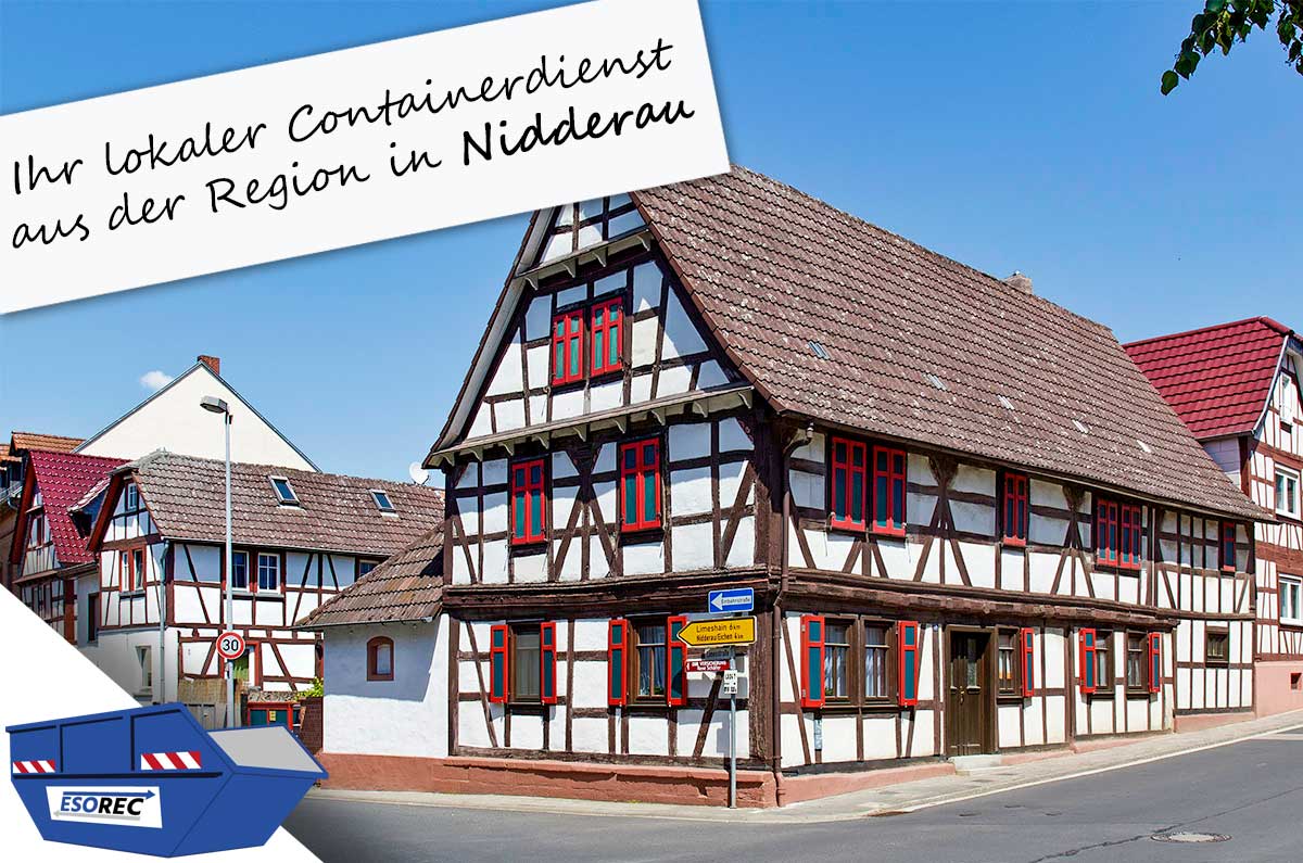 ESOREC Containerdienst aus der Region in Nidderau ESOREC Containerdienst aus der Region in Nidderau