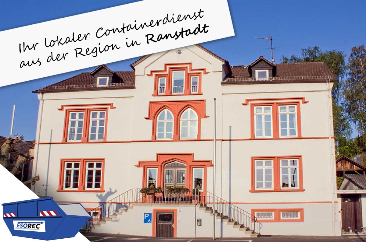 ESOREC Containerdienst aus der Region in Ranstadt ESOREC Containerdienst aus der Region in Ranstadt